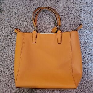 vintage orange coach purse
